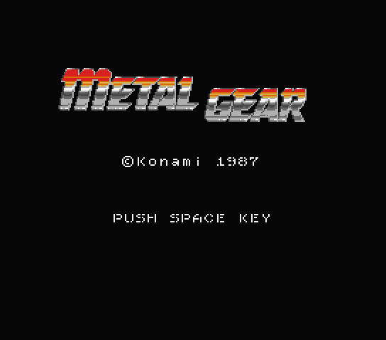 Metal Gear メタルギア English v1.9
