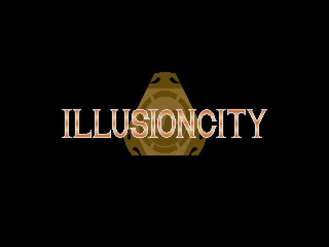 Illusion City logo Japanese