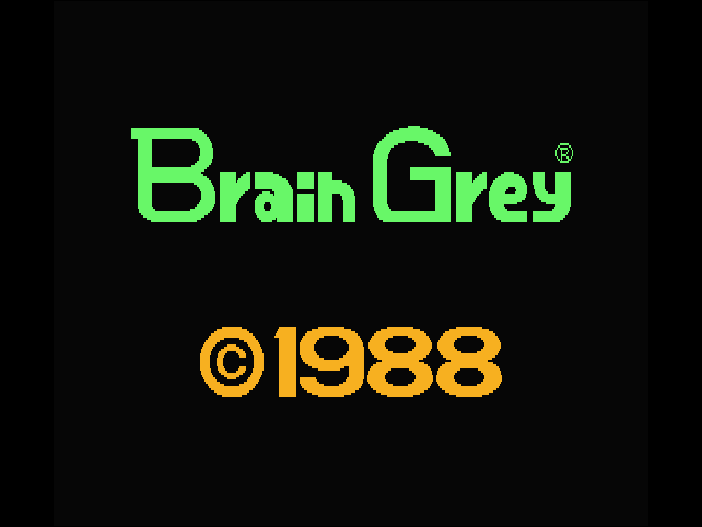 Brain Grey logo English
