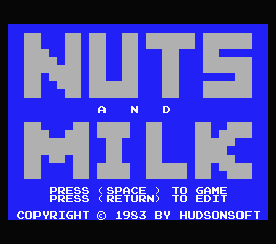 Nuts and Milk ナッツアンドミルク